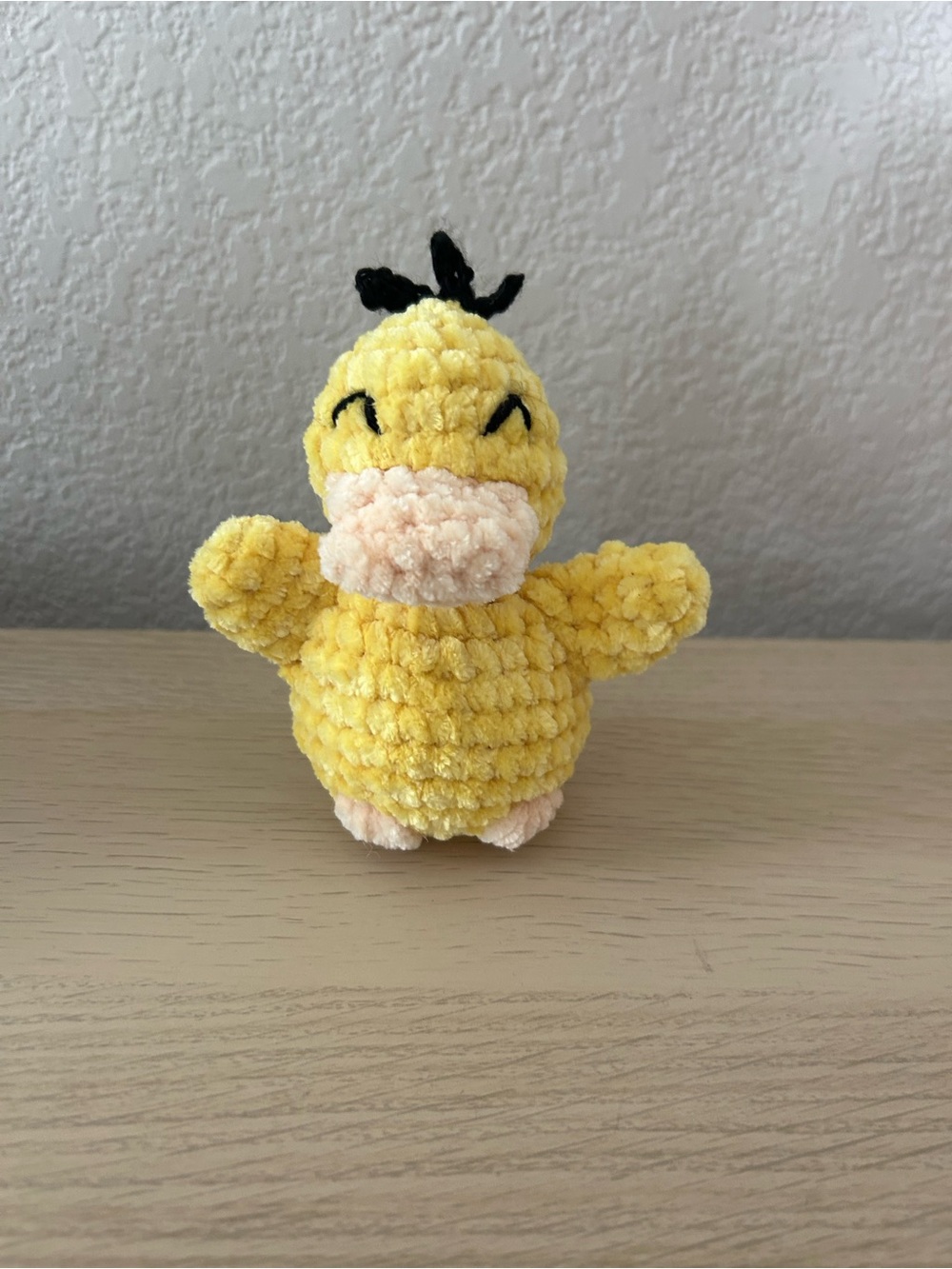 Handmade Crochet Psyduck Pokemon